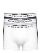 Classic Stretch-Cotton Trunk 3-Pack Polo Ralph Lauren Underwear White