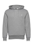 Tipped Hooded Sweatsh Fred Perry Grey