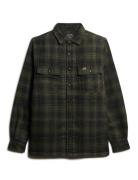 Wool Miller Overshirt Superdry Khaki