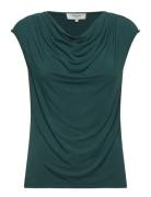 Rwbiarritz Ss Waterfall T-Shirt Rosemunde Green