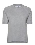 Srmarla Ss O-Neck Knit Soft Rebels Grey