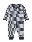 Nbnnightsuit Zip Y/D Core Noos Name It Navy