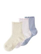 Nmfonanna 3P Sock Name It Blue