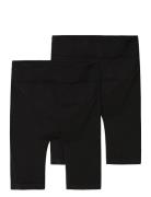 Nlfhaley Seamless Shorts 2P LMTD Black