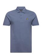 Plain Polo Shirt Lyle & Scott Blue