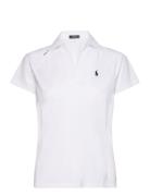 Tailored Fit Mesh Polo Shirt Ralph Lauren Golf White