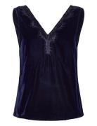 Aomi Lace Top Rosemunde Navy