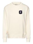 G Badge C-Neck Sweat GANT Cream