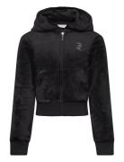 Jc Diamante Zip Thru Hood Juicy Couture Black