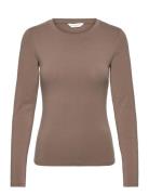 Mschbetrina O Ls Top MSCH Copenhagen Brown