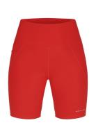 Flattering High Waist Bike Tights Röhnisch Red