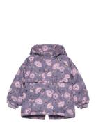 Snow Jacket Aop Minymo Purple