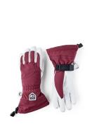 Heli Ski Female Hestra Burgundy