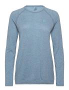 Odlo Essential Seamless T-Shirt Crew Neck L/S Odlo Blue