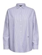 Pernilla Organic Cotton Oxford Shirt Lexington Clothing Blue