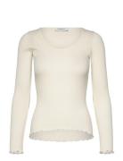 Baybay Long Sleeve Tee Rosemunde Cream