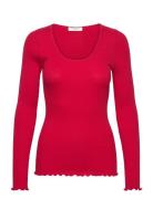 Baybay Long Sleeve Tee Rosemunde Red