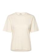 T Shirt Erica Basic Cotton Lindex Cream