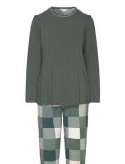 Bamboo Long Sleeve Pyjamas Lady Avenue Green