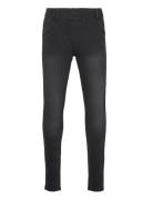 Fleece Denim Trousers Boboli Black