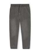 Fleece Denim Trousers Boboli Grey