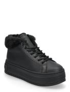 Bold Platf Low Laceup Mg Lth Calvin Klein Black