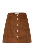 Cord Mini Skirt GANT Brown