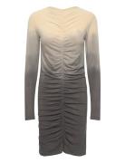 Flow Gather Short Dress - Isja Rabens Sal R Beige