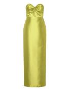 Haley Strapless Maxi Dress Malina Green