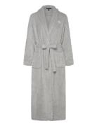 Lrl L/S Shawl Collar Long Robe Lauren Ralph Lauren Homewear Grey