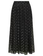 Olmivy Foil Maxi Skirt Aop Only Maternity Black