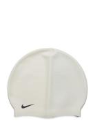 Nike Solid Silic Adult Cap NIKE SWIM White