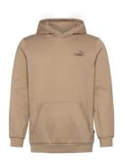 Ess Elevated Hoodie Fl PUMA Beige