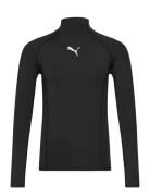 Liga Baselayer Tee Ls Warm PUMA Black