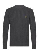 Cable Crew Neck Jumper Lyle & Scott Grey