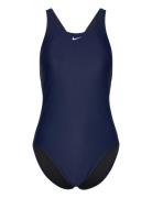 Nike Solid Fastback Piece NIKE SWIM Navy