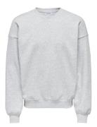 Onsturner Life Vtg Crew Neck Sweat ONLY & SONS Grey