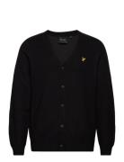 Double Knit V Neck Cardigan Lyle & Scott Black