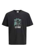 Jjvvg Ss Tee Styd Aw24 Jack & J S Black