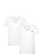 2Pack Vneck Tee 2 Pack V Neck LEVI´S Women White