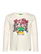 T-Shirt L/S United Colors Of Benetton Cream