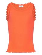 Rkbeatha Sl Top W/ Lace Rosemunde Kids Orange