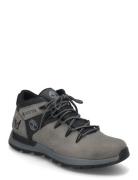 Sprint Trekker Mid Lace Up Waterproof Sneaker Medium Grey Nubuck Timbe...