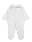 Babydoll-Neck Bodysuit Pyjamas Mango White