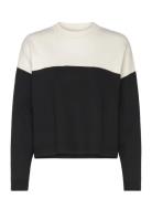 Perkins-Neck Two-T Sweater Mango Black