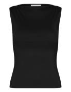 Annie Boatneck Sleeveless Top Weekday Black