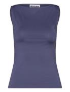 Annie Boatneck Sleeveless Top Weekday Navy