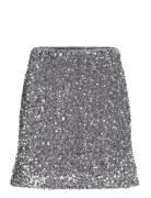 Rosetti Sequin Skirt Bubbleroom Silver