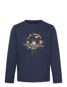 Lwtano 708 - T-Shirt L/S LEGO Kidswear Navy