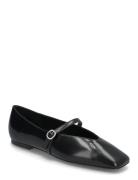 Ballerina Flats With Jewel Detail Mango Black